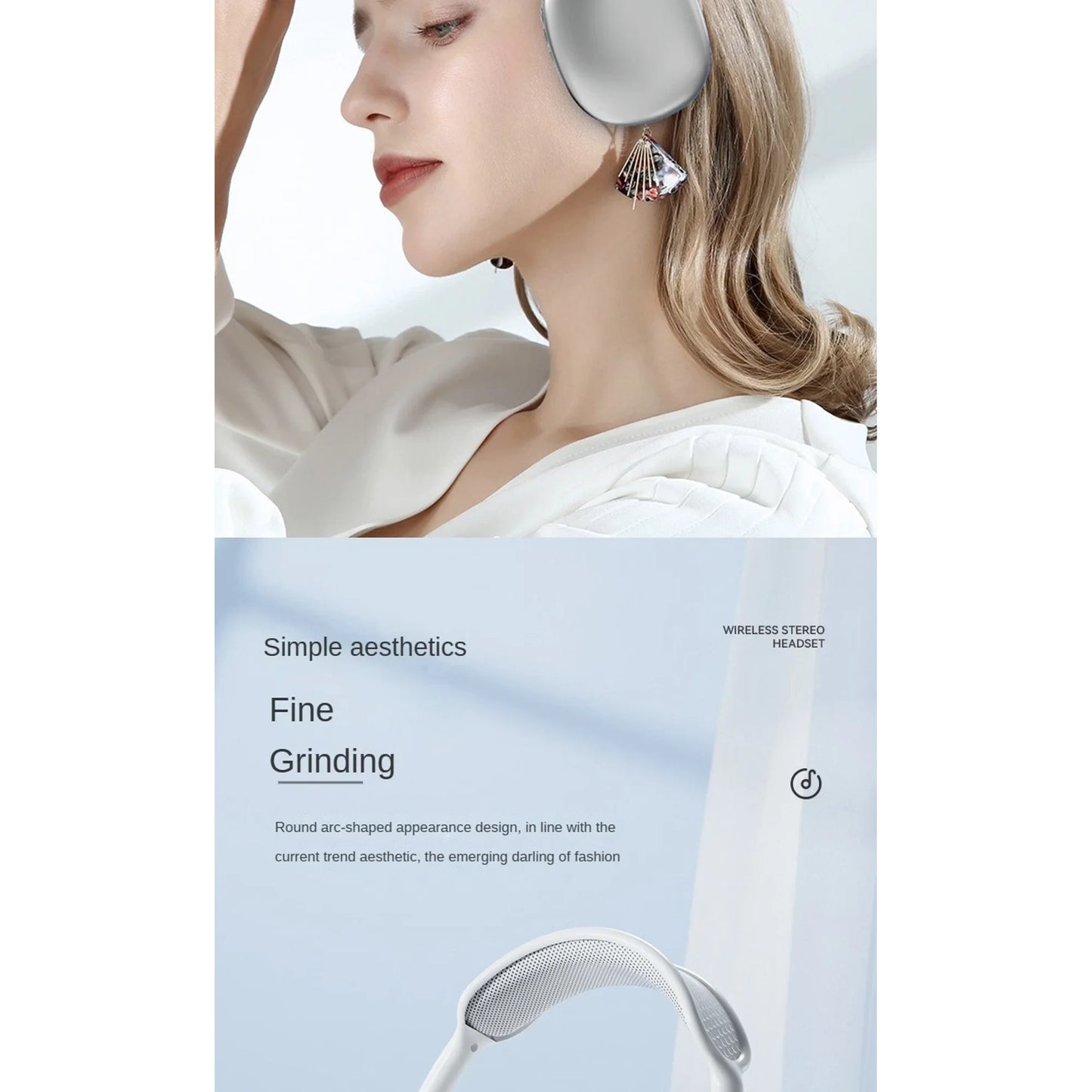P9 Pro Max Wireless Bluetooth Headphones with Active Noise Cancelling