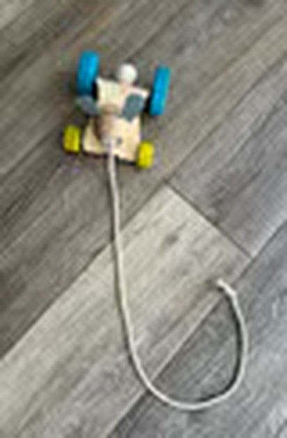 Hopping Rabbit Pull-Along Toy for Toddlers