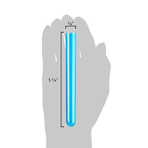 Neon Plastic Test Tube Shots - Assorted Colors 3/4 oz Shooter - 100 Pack