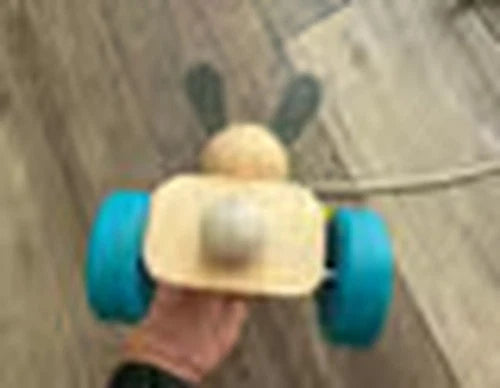 Hopping Rabbit Pull-Along Toy for Toddlers