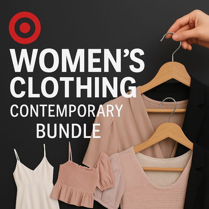 TARGET Discount Bundle | Assorted Apparel PLUS SIZE| 25 Pcs #BD-25